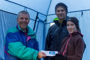Kenny Presents Nicole with her Club XC Champsionship Prize